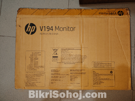 HP V194 HD 18.5 Inch Wide Screen Desktop Monitor